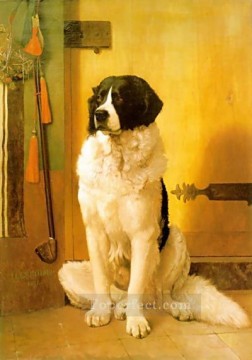Studie eines hund Jean Leon Gerome Ölgemälde